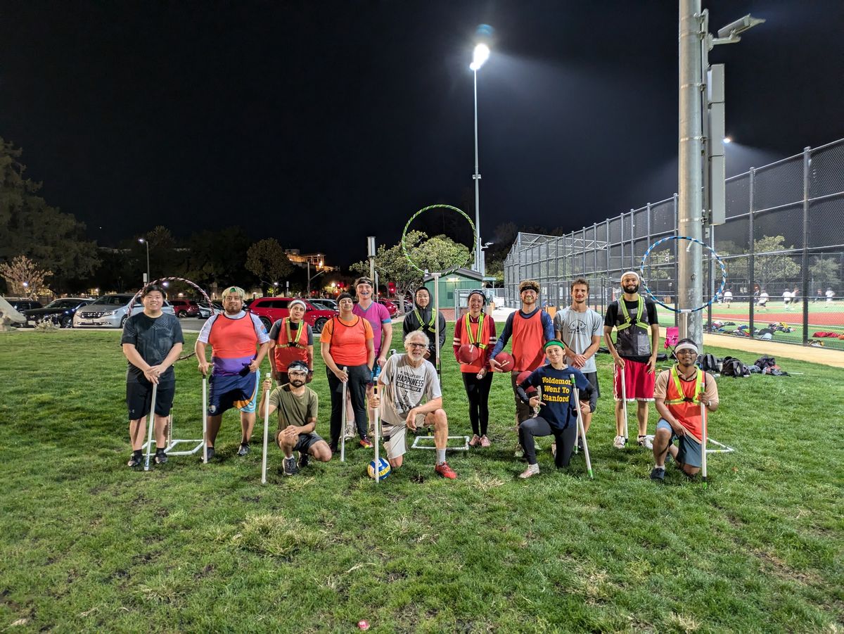 Learn and Play Quidditch aka Quadball (Beginners @ 7:30pm, Intense @ 6:30pm)