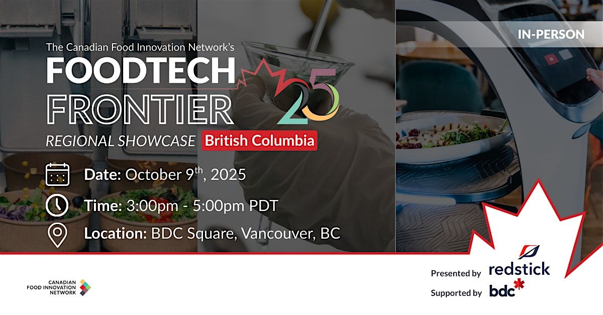 Foodtech Frontier 25: British Columbia