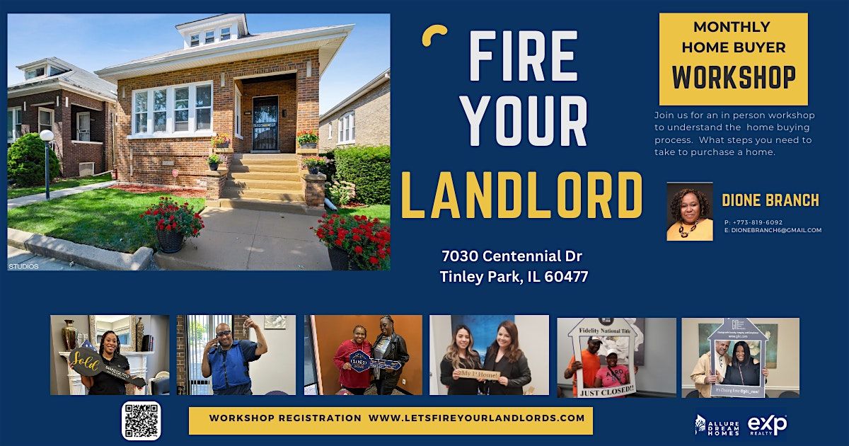 Home Buying Workshop ~  Fire My Landlord ~ March 2025