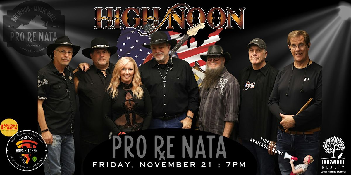 High Noon: A Tribute to Lynyrd Skynyrd and Southern Rock @ Pro Re Nata