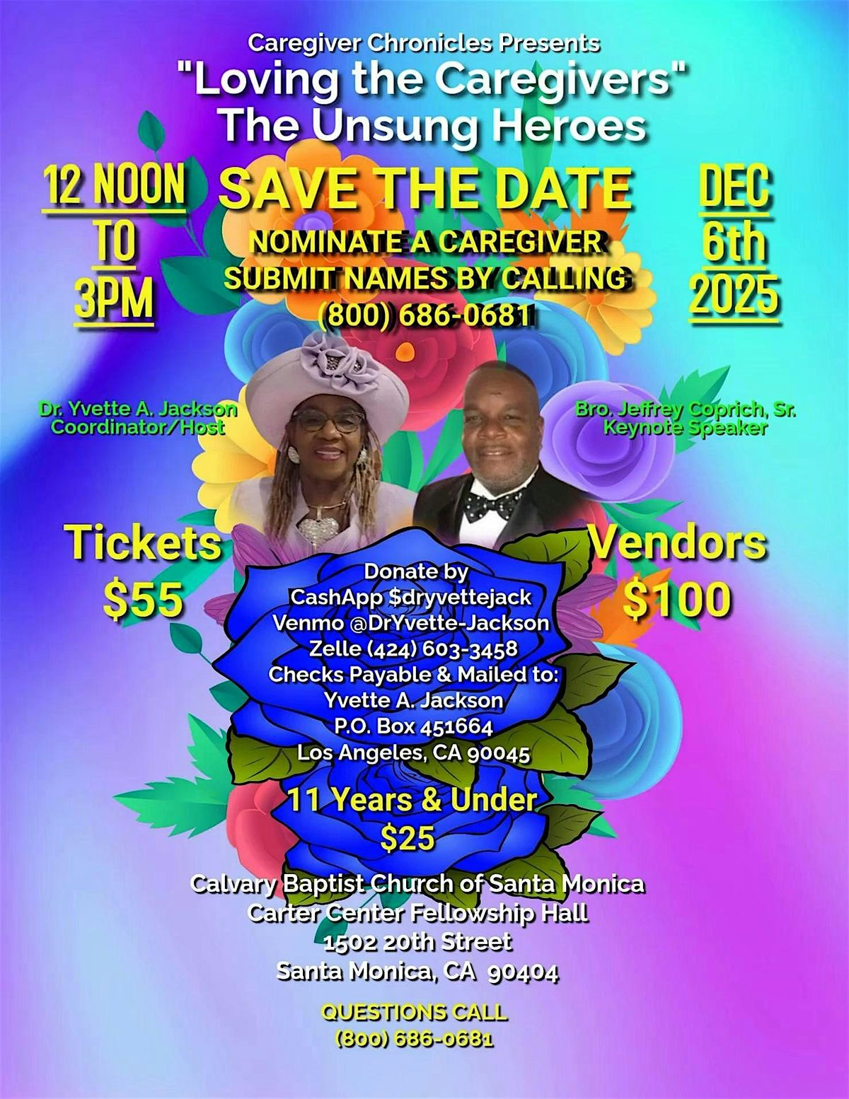 Loving The Caregivers "The Unsung Heroes" Awards Program