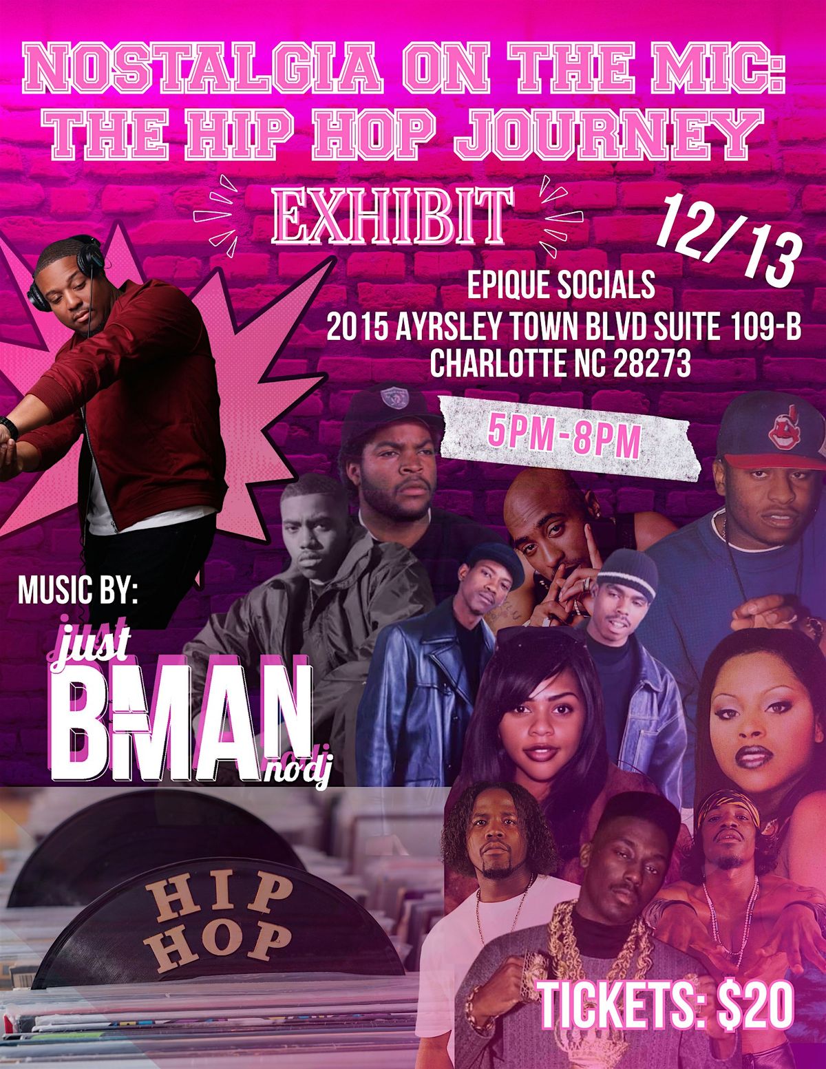 Nostalgia on the Mic: The Hip Hop Journey Exhibit