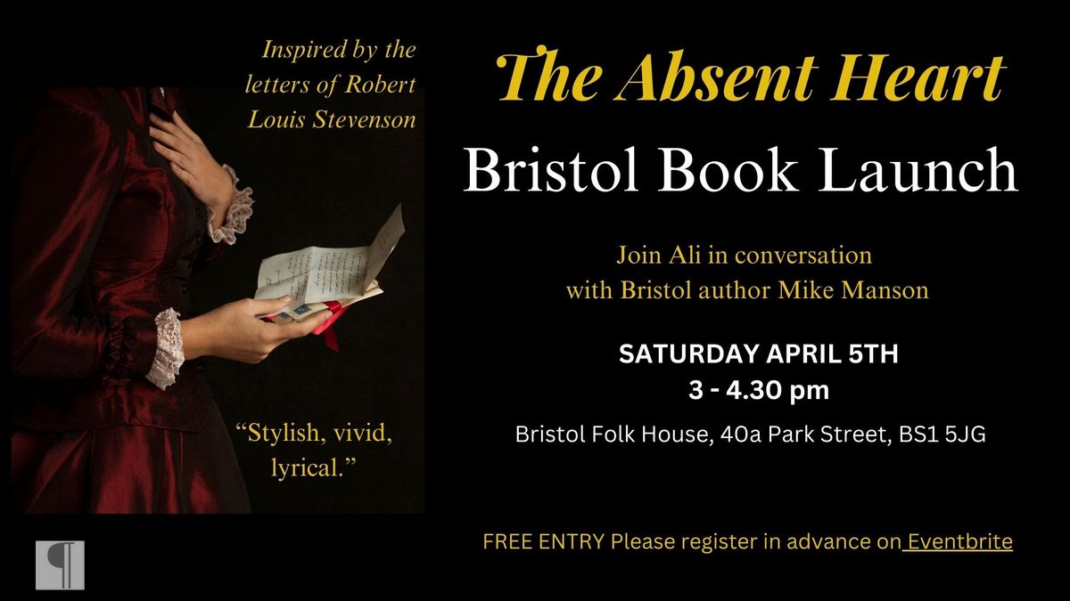 Book launch for Ali Bacon's "The Absent Heart"