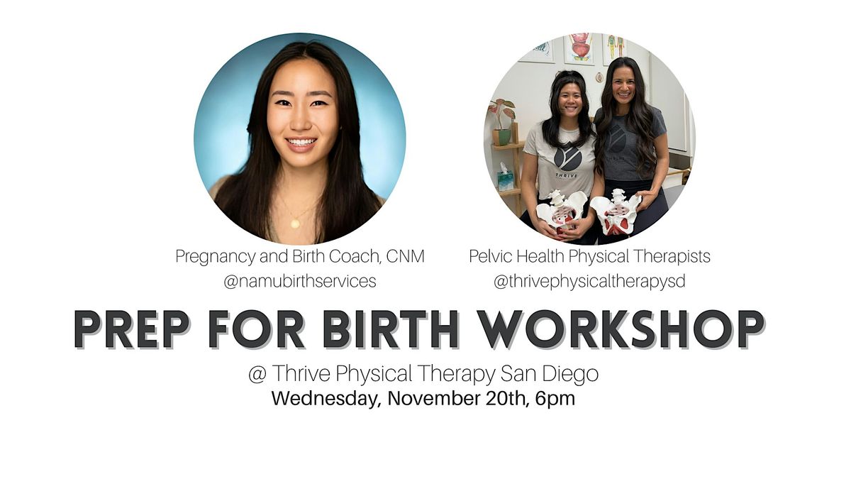 Prep for Birth Workshop