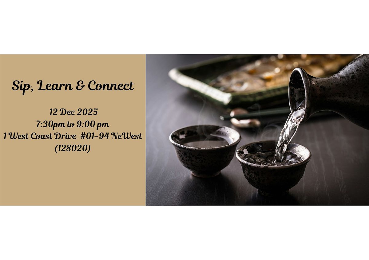 Singles Sake and Gelato Pairing Event