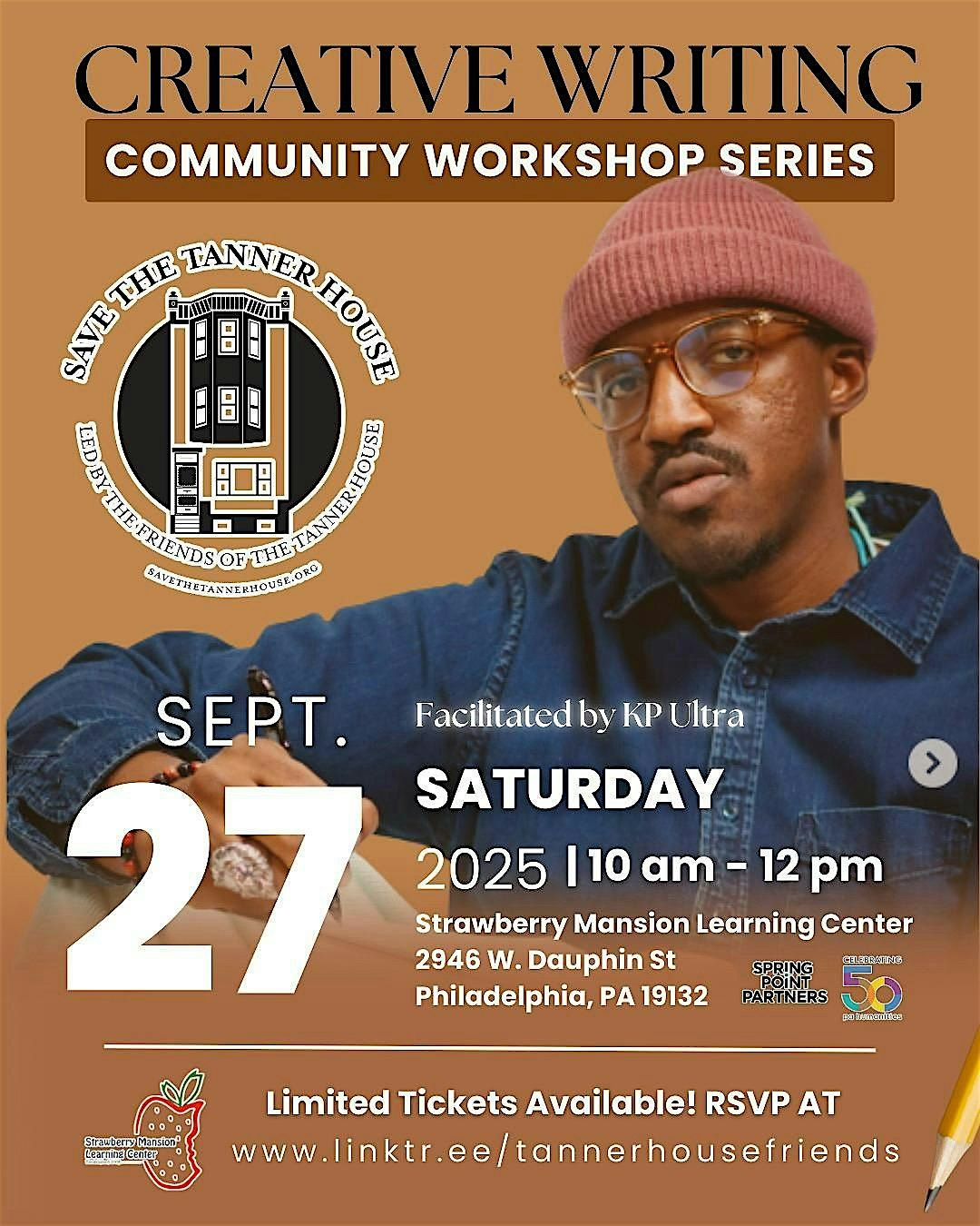 Creative Writing Community Workshop Series - Facilitated by KP ULTRA