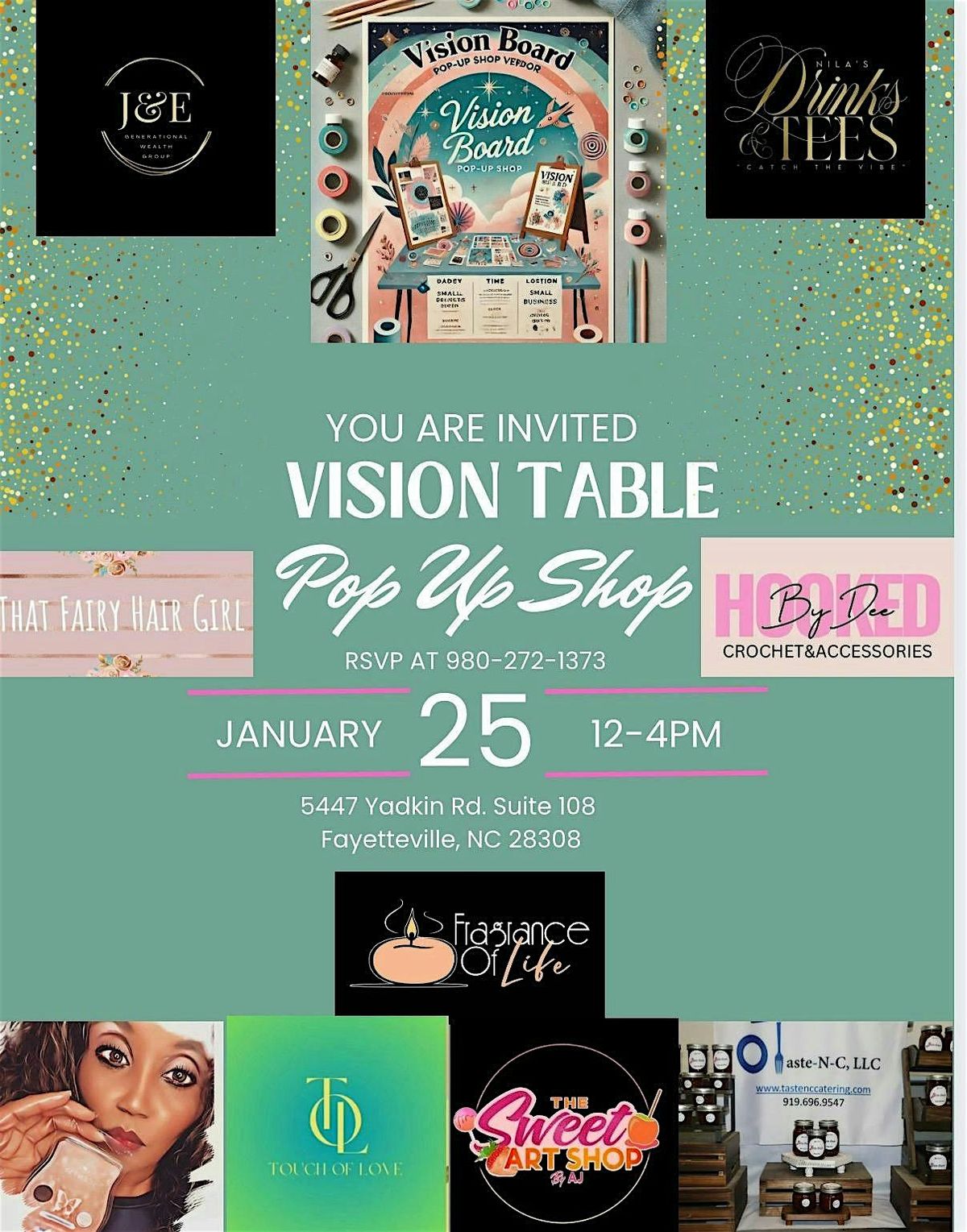 Vision Table Pop-up Shop Vendor Event