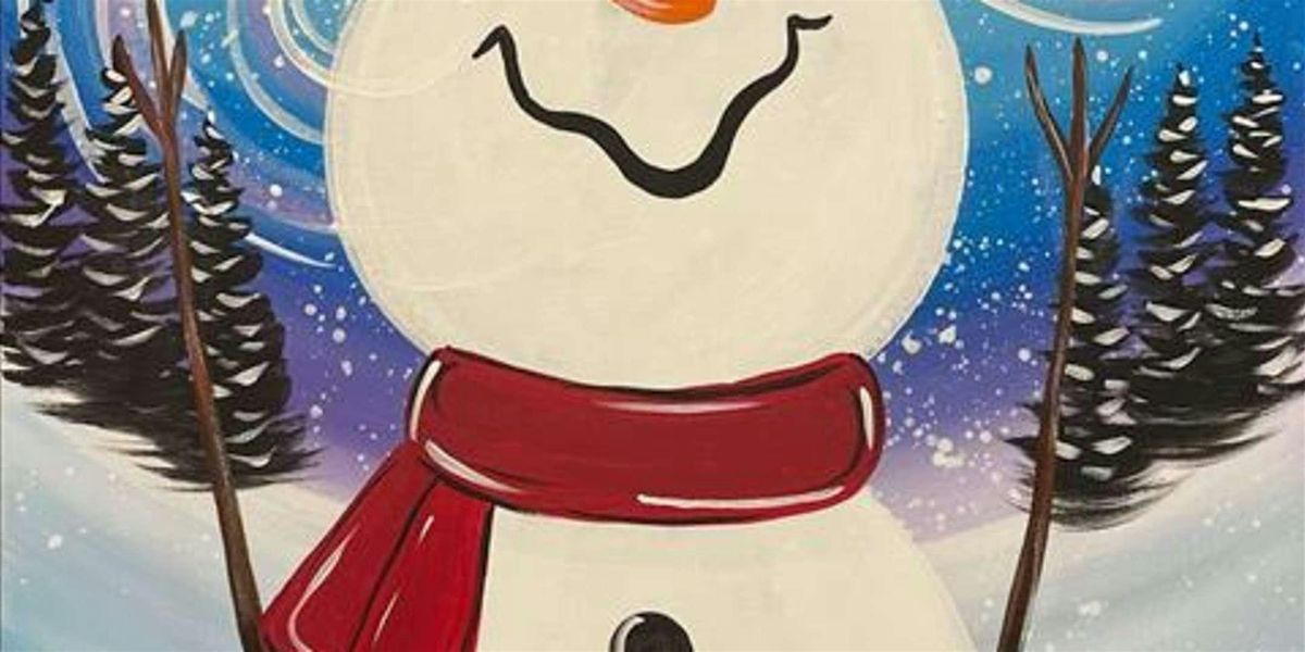 Magical Snowman - Paint and Sip by Classpop!\u2122