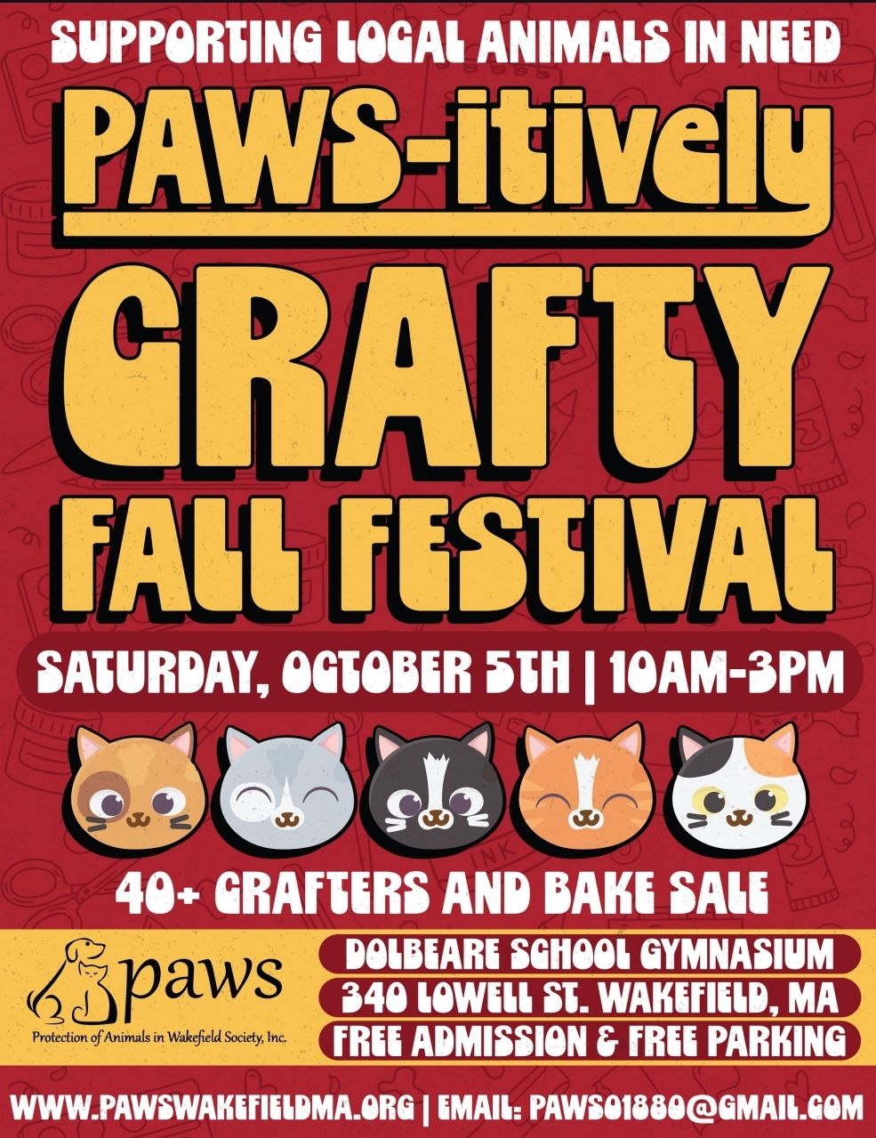 Spong Creations at PAWS-itively Crafty Fall Festival 