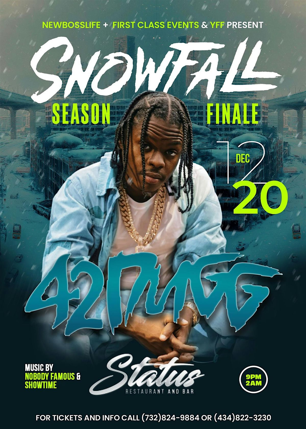 SNOWFALL \u201cThe SEASON FINALE \u201c starring 42 DUGG
