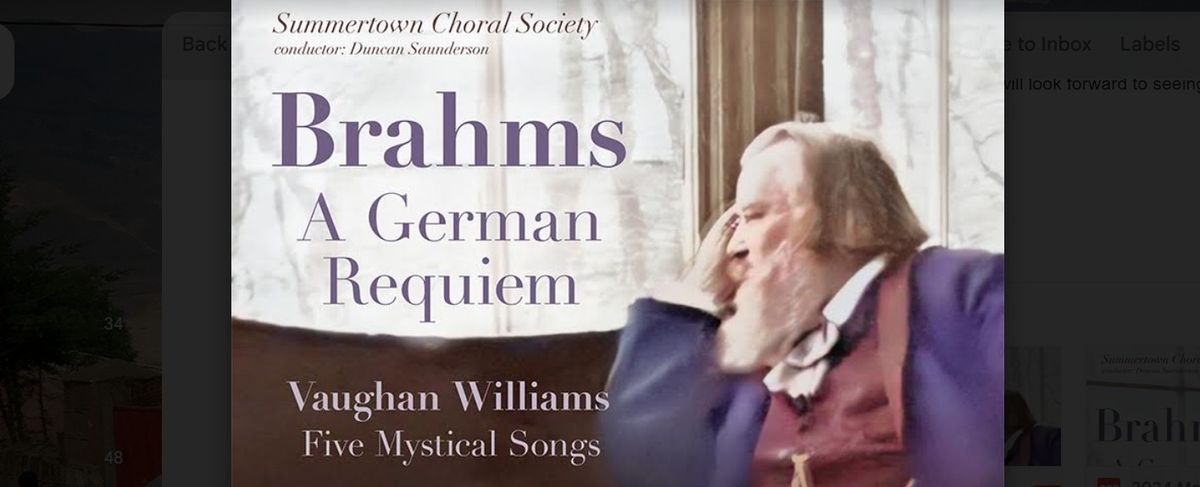 Brahms and Vaughan Williams