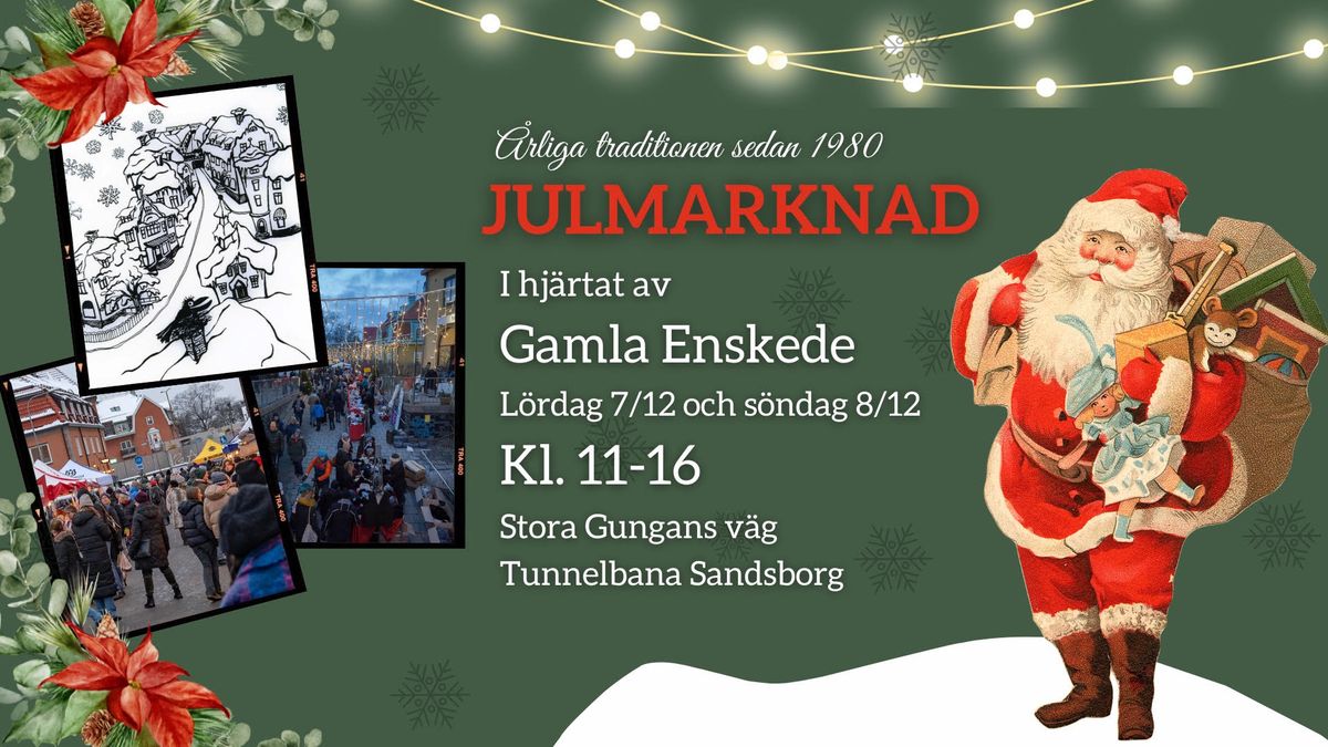 JULMARKNAD Gamla Enskede