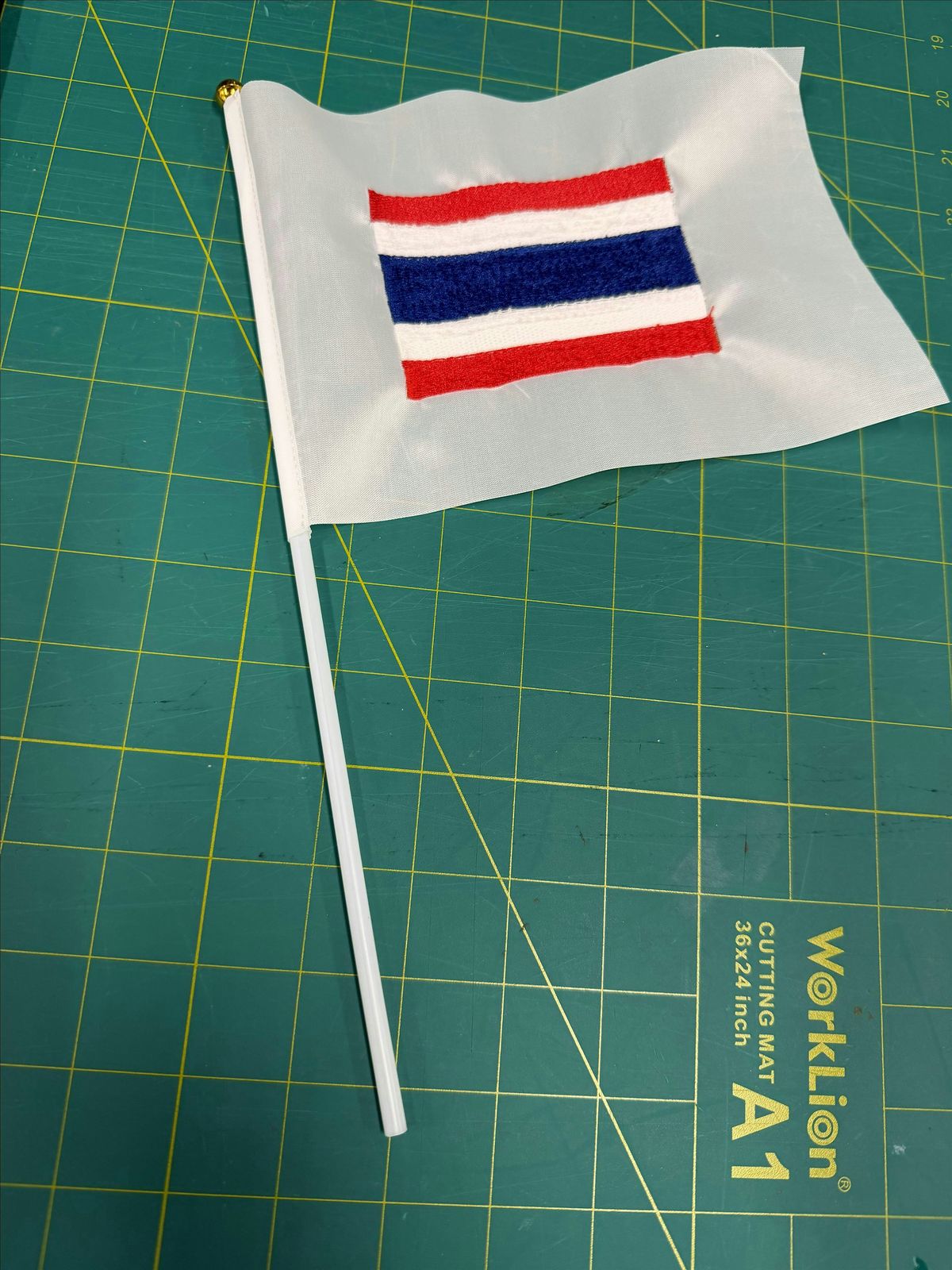 Make & Take: Custom Embroidered Flags