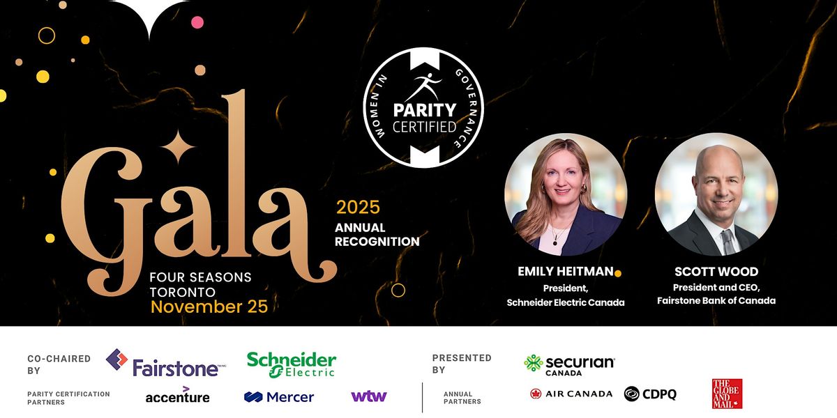 Women in Governance's Annual Recognition Gala 2025 in Toronto