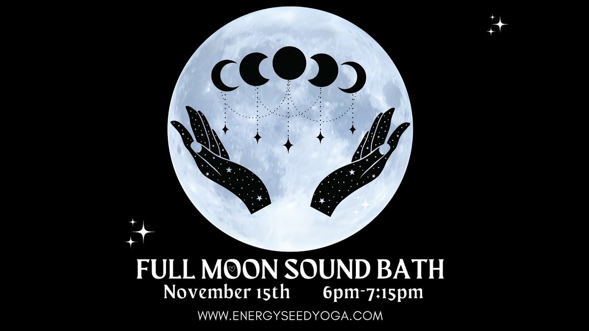 Full Moon Sound Bath