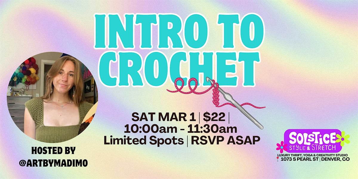 Intro to Crochet \u2728