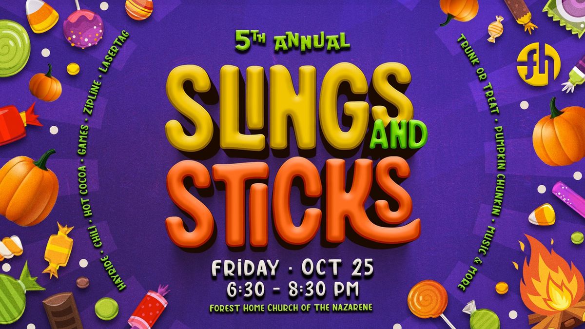 5th Annual Slings & Sticks!