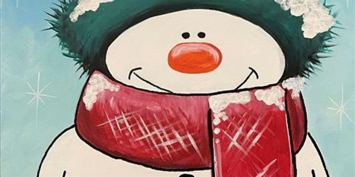 Holiday Snowman - Paint and Sip by Classpop!\u2122