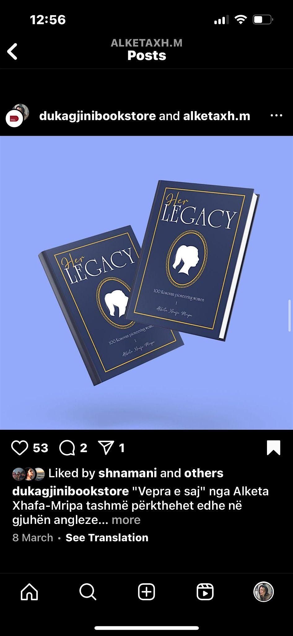 'Her Legacy' Book Launch and a Celebration of 'ATO' Initiatives