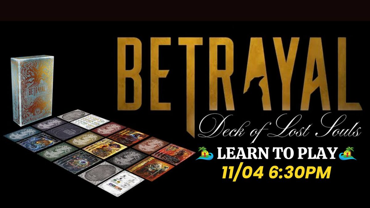 Learn to Play - Betrayal: Deck of Lost Souls