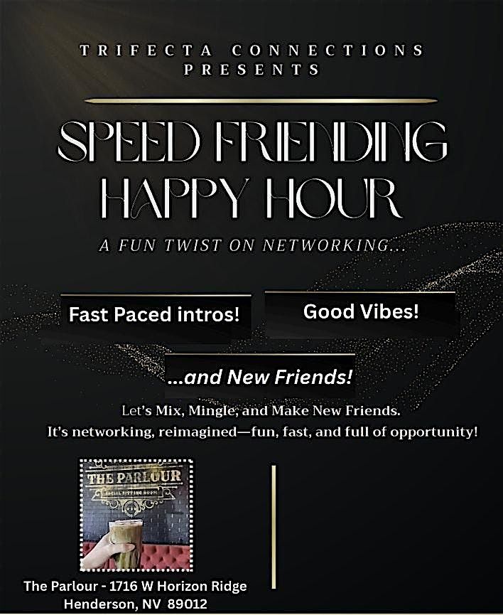 Speed Friending Happy Hour