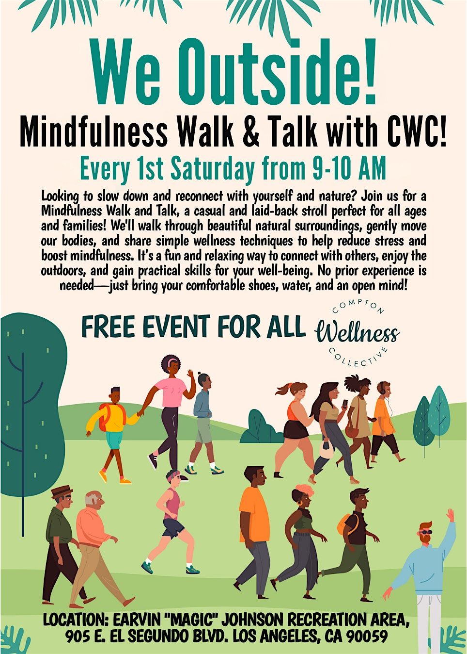 We Outside: Mindfulness Walk & Talk with CWC!