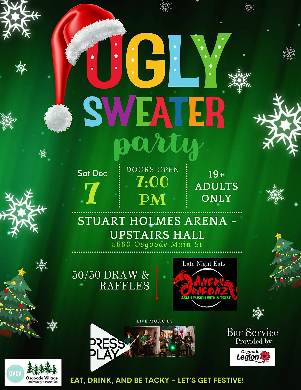 Ugly Christmas Sweater Party - Osgoode