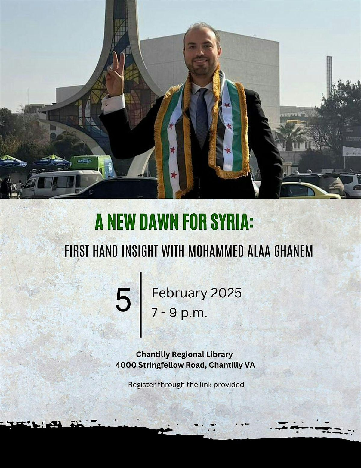 A New Dawn for Syria: Firsthand Insights with Mohammed Alaa Ghanem