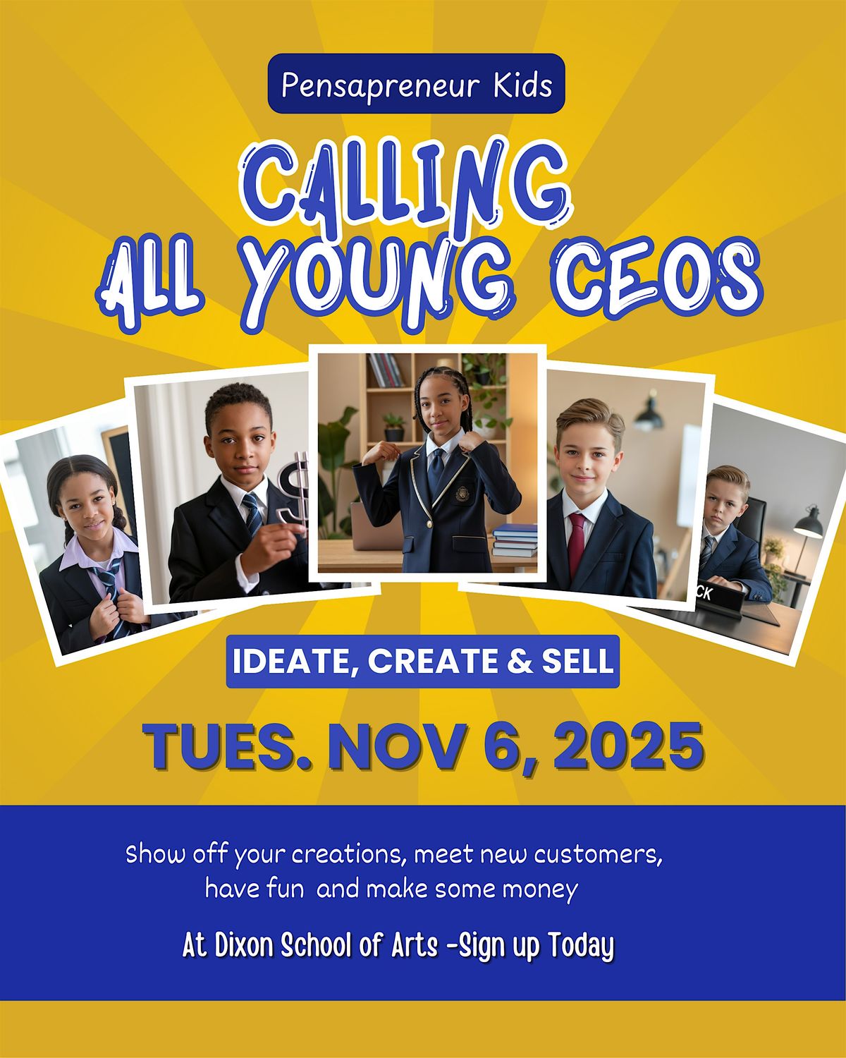 Children's Business Fair - For Young CEOs