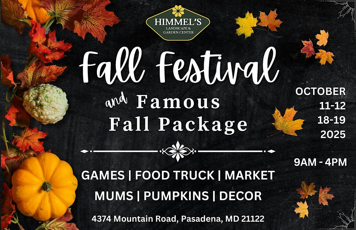 Himmel's Fall Festival and Famous Fall Package