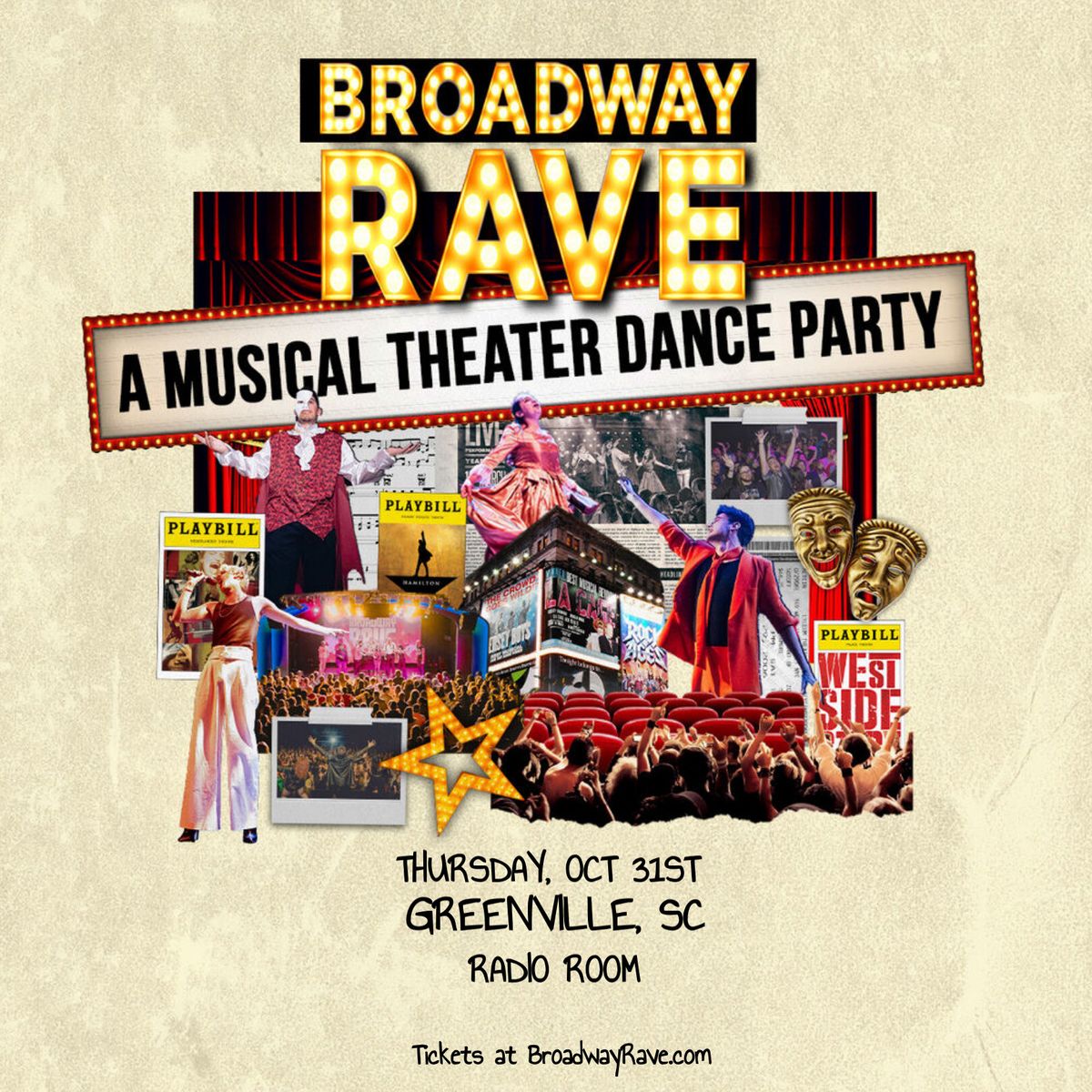 Broadway Rave: A Musical Theater Dance Party at Radio Room