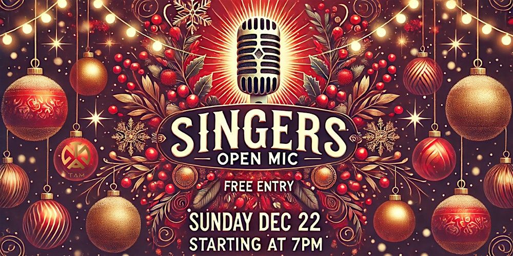 Christmas Singers Open Mic Night!