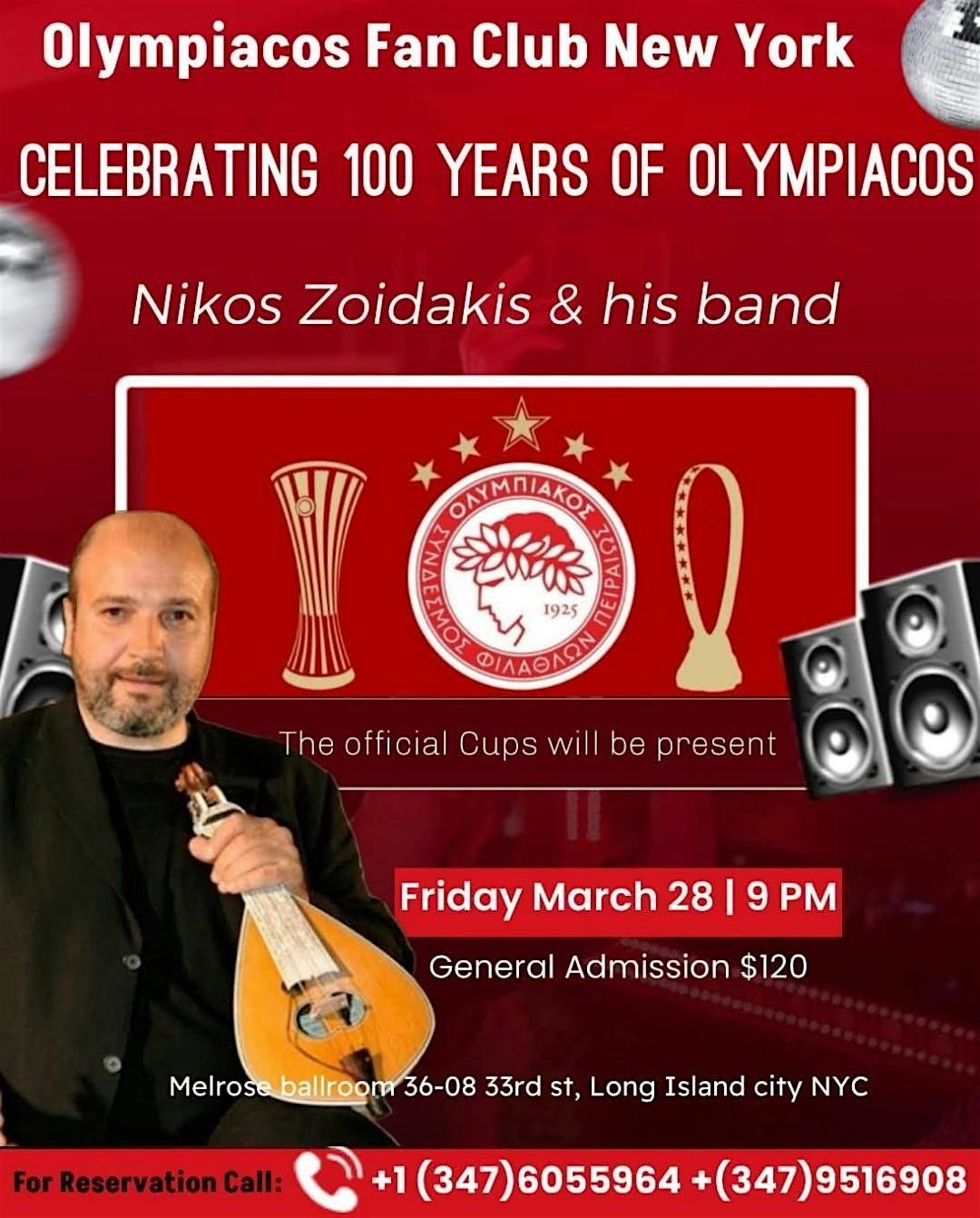 Celebrating 100 Years Of Olympiacos with Nikos Zoidakis