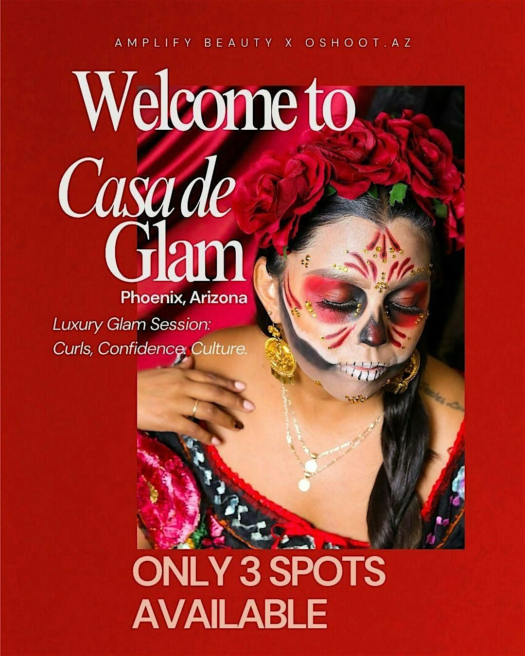 Welcome to Casa De Glam - Luxury Glam Session (Curls, Confidence, Culture)