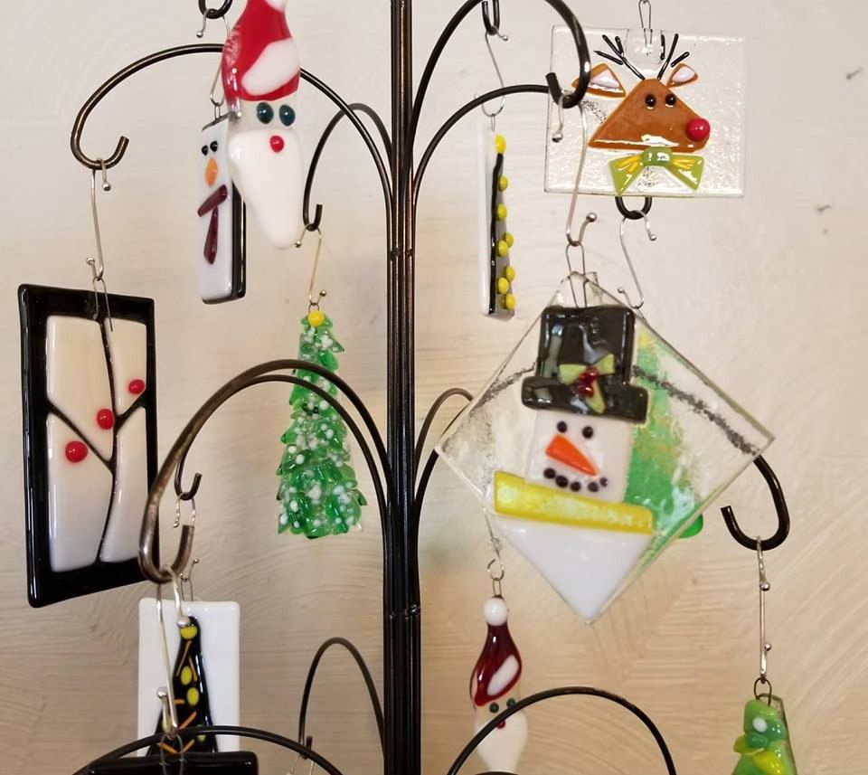 Fused Glass Ornaments