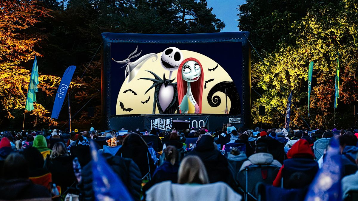Nightmare Before Christmas Outdoor Cinema at Wentworth Woodhouse
