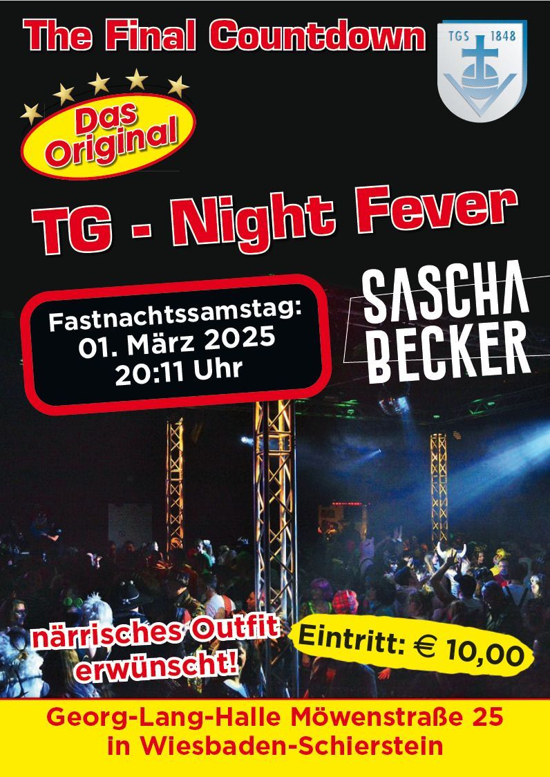 TG-Night Fever mit DJ Sascha Becker