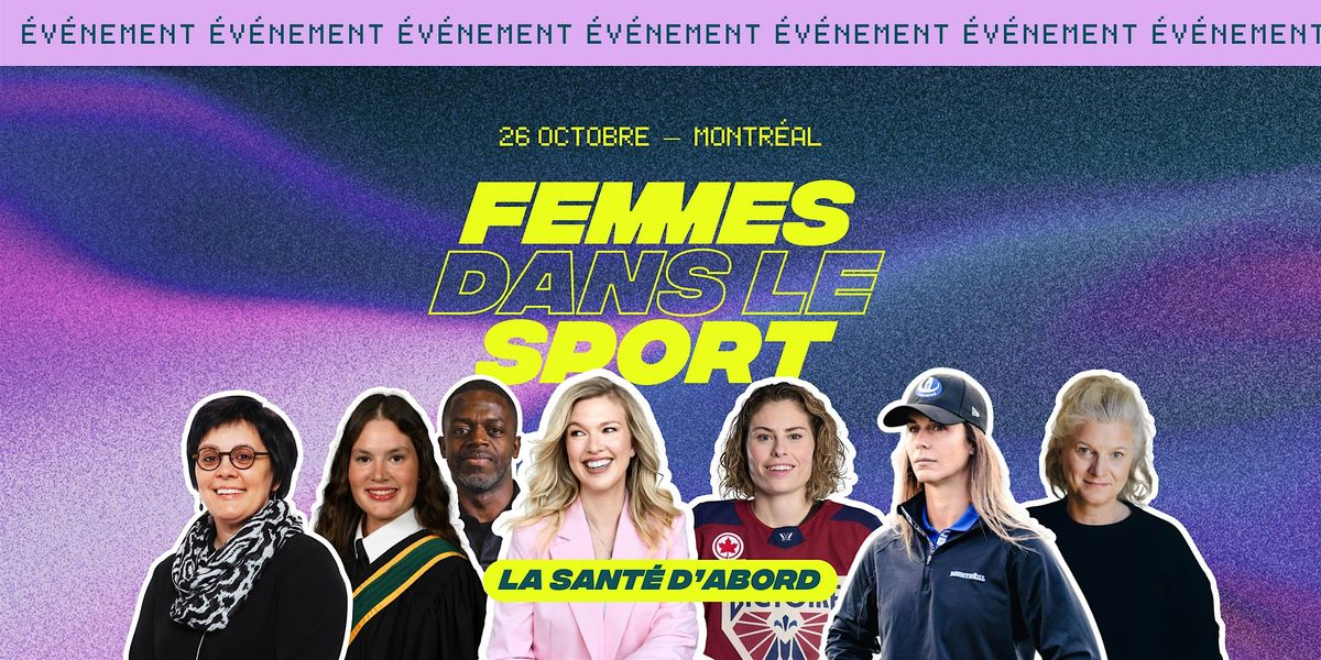 Femmes dans le Sport  - La sant\u00e9 d'abord