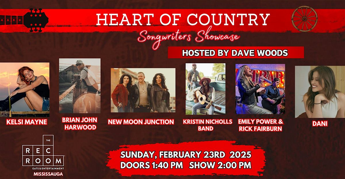 Heart Of Country Songwriters Showcase