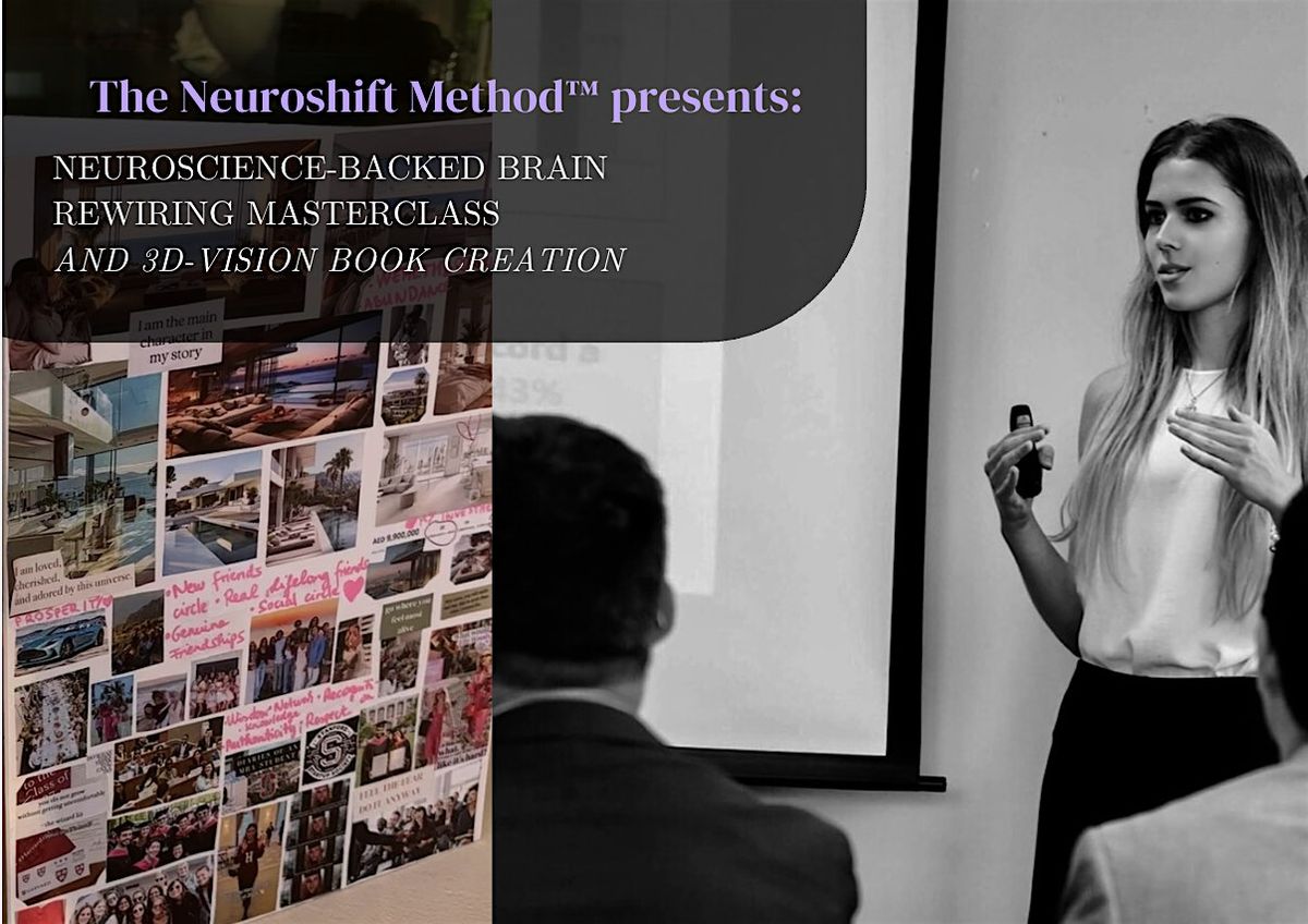 Neuroscience-based Brain Rewiring Masterclass and 3D-Vision Book Creation