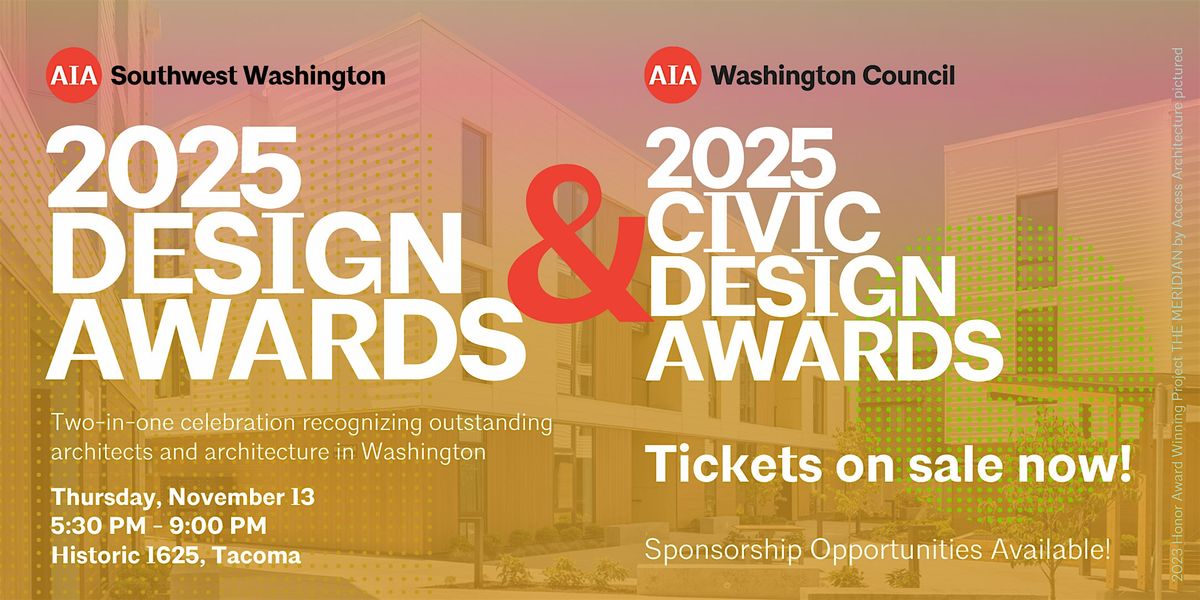 Design and Civic Design Awards 2025