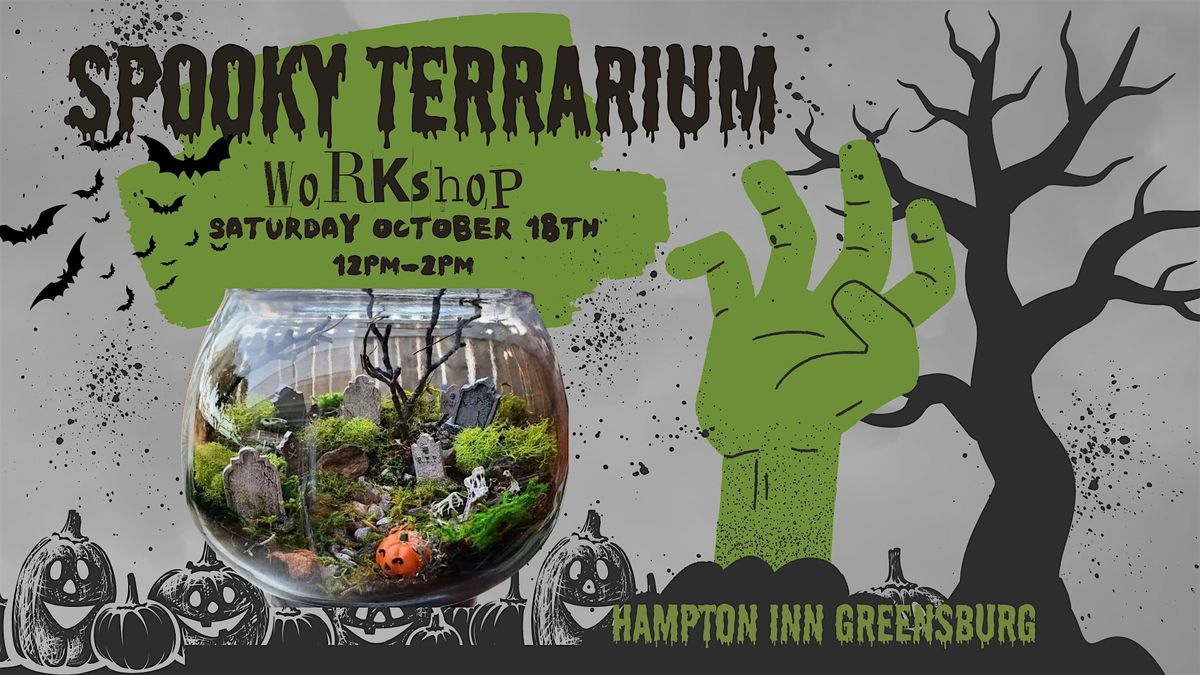 Spooky Terrarium Workshop