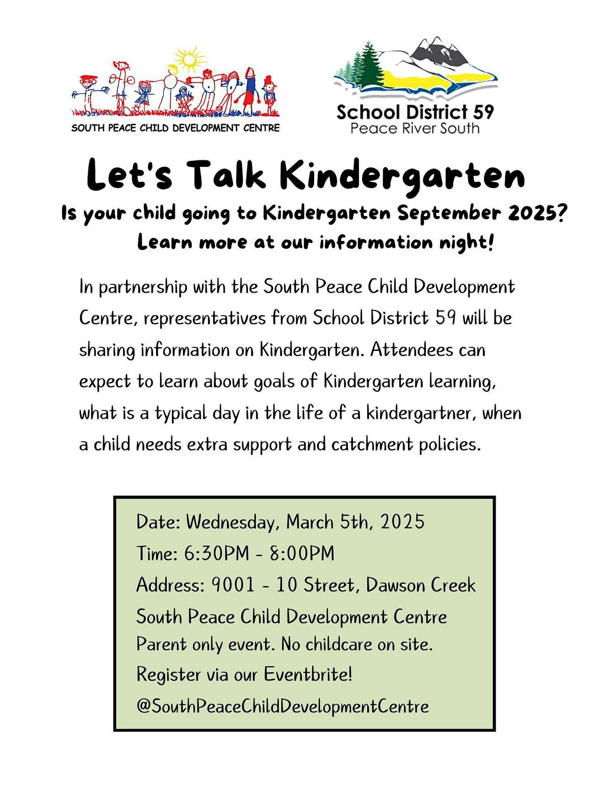 Let's Talk Kindergarten