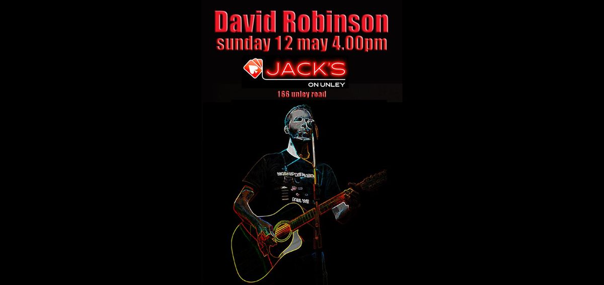 Sunday Session with David Robinson