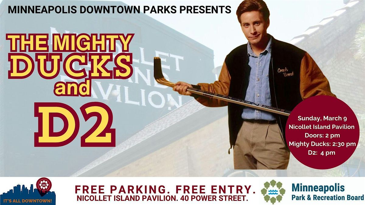 Movies Made (right) Here: Mighty Ducks Double Header