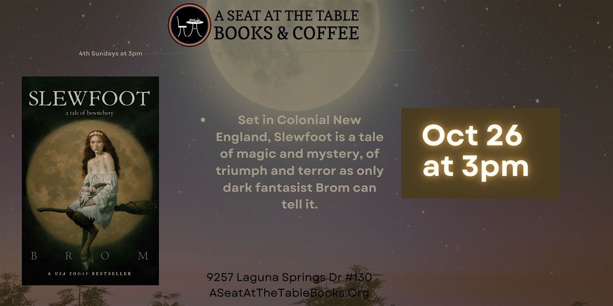 Sci Fi\/Fantasy Book Club w\/ Arden: Slewfoot