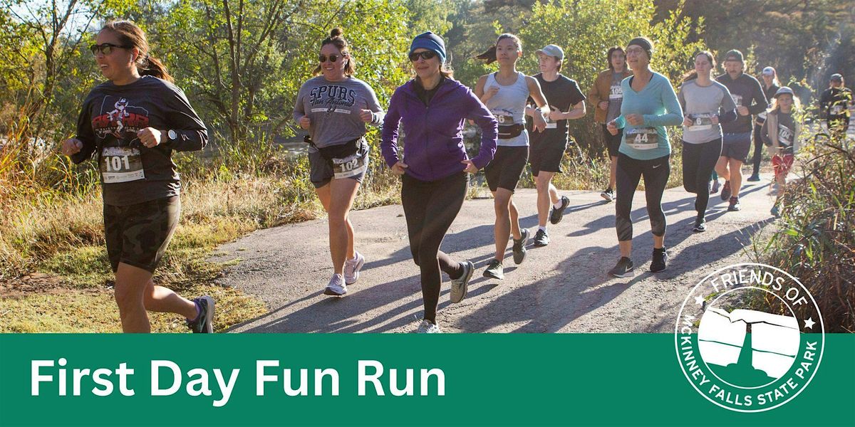 Friends of McKinney Falls First Day Fun Run