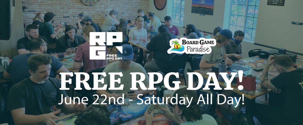 Free RPG Day!