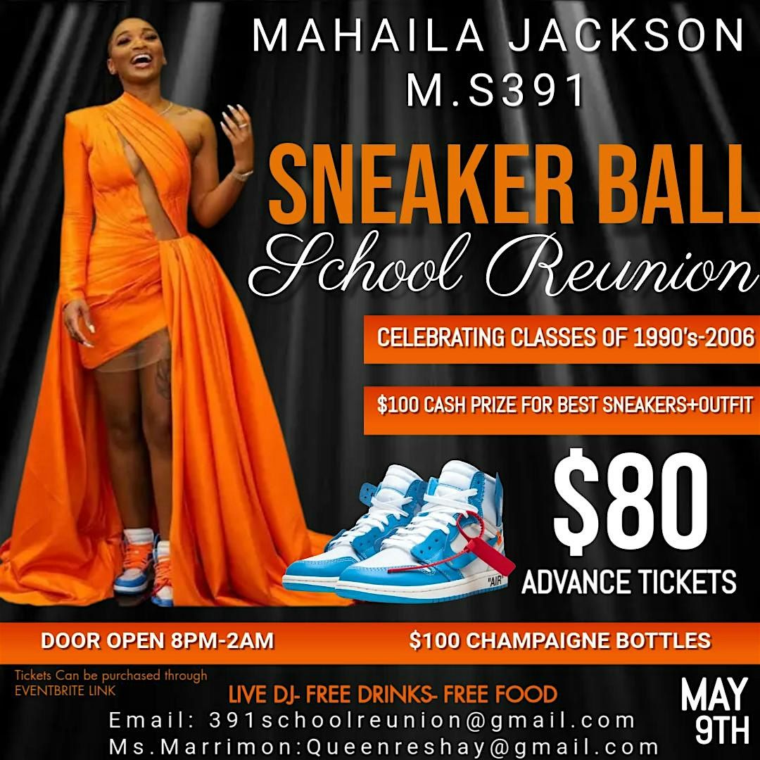 M.S391 SNEAKER- BALL SCHOOL REUNION