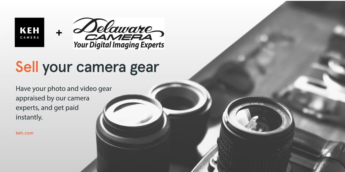 Sell your camera gear (free event) at Delaware Camera